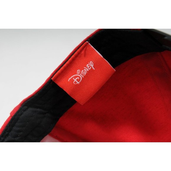 Disney Kid's Red Black Minnie Mouse Bow & Ears Adjustable Baseball Hat Cap - Picture 8 of 11